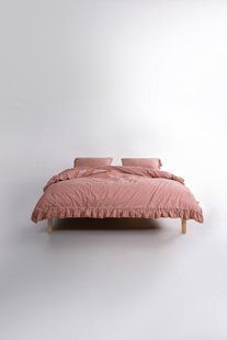 Постільна білизна Limasso Stonewashed Ranforse євро Sicilia New Rose 41627-К фото