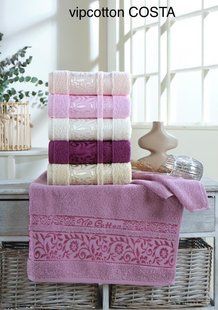 Набор махровых полотенец Cestepe MicroCotton Premium 50х90 см 6 шт 1011501 фото
