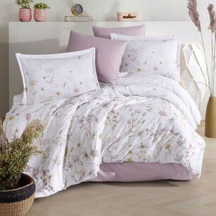 Комплект постільної білизни Clasy Digital Satin Vessan євро 1009903 фото