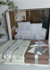 Постільна білизна Romeo Home Poplin Flora kahve розмір євро 60402 фото 2