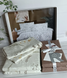 Постільна білизна Romeo Home Poplin Flora kahve розмір євро 60402 фото 1