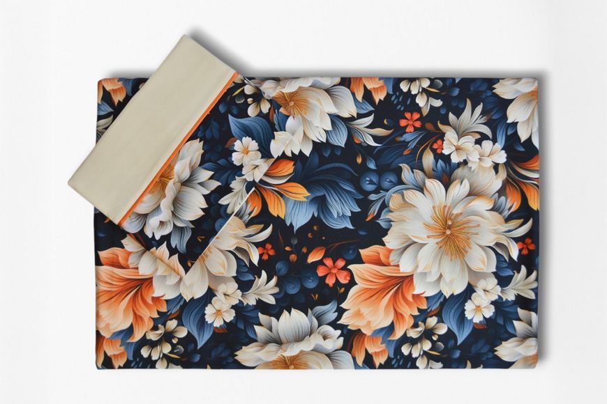Постельное белье Moss Digital Satin Sultan Krem евро 41031-К фото