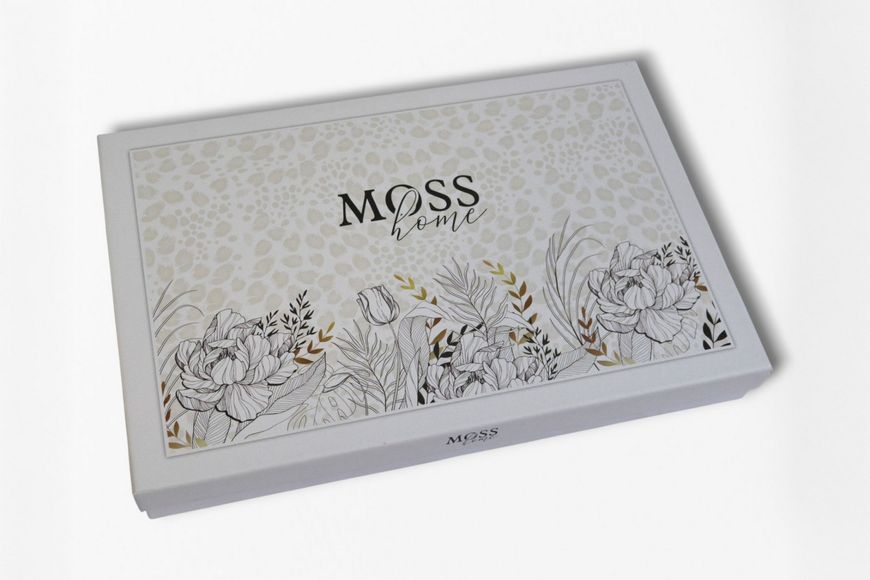 Постельное белье Moss Digital Satin Sultan Krem евро 41031-К фото