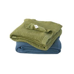 Вафельне покривало Lotus Home - Rius olive оливковий 240*260 svt-2000022331340 фото
