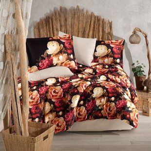 Комплект постільної білизни Clasy Digital Satin Panera євро 1009912 фото