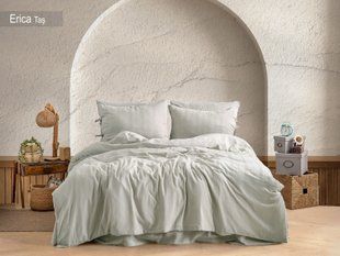Постільна білизна Pupilla Natural Series євро Erica Tas 41552-К фото