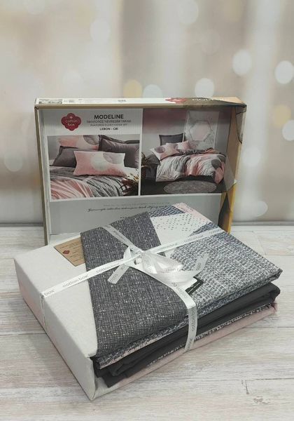 Постельное белье Cotton Box Leron Gri евро 1002820 фото