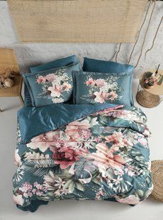 Постільна білизна євро розмір La Romano Premium Satin Annamaria Tapestry 15095-К фото