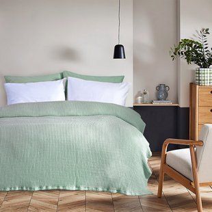 Покривало Lotus Home - Bellia mint м'ятний 220*240 Бавовна 100% svt-2000022318648 фото