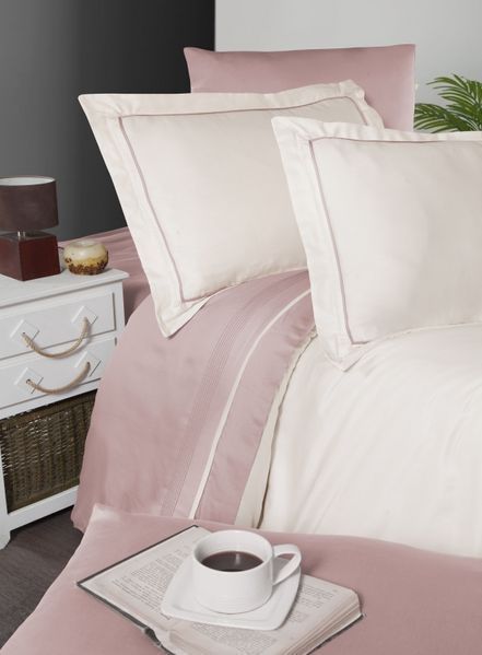 Постельное белье First Choice Deluxe Satin евро Serenity Ivory Powder 21190-К фото