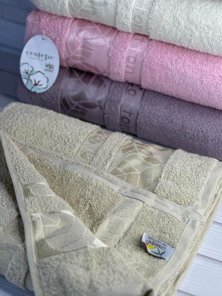 Набір махрових рушників Cestepe MicroCotton Premium Modalsoft 50х90 см лицеві 6 шт 6191 фото