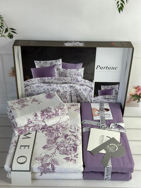 Постільна білизна Romeo Home Poplin Purtane розмір євро 6041 фото
