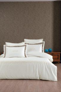 Постільна білизна євро розмір La Romano Silk Satin Merisa Rock 40782-К фото