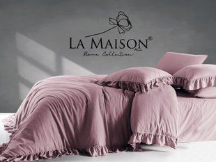Постельное белье La Maison вареный хлопок размер евро Weens Blush 41151-К фото