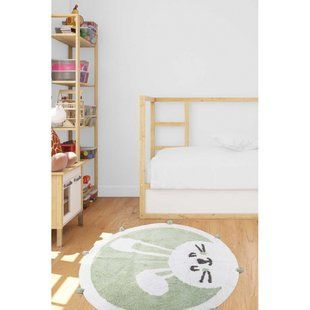 Килимок в дитячу кімнату Irya - Bunny mint ментоловий 110*110 svt-2000022288453 фото