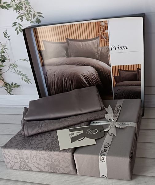 Постільна білизна Romeo Home Jacquard Satin Prism розмір євро 60939 фото