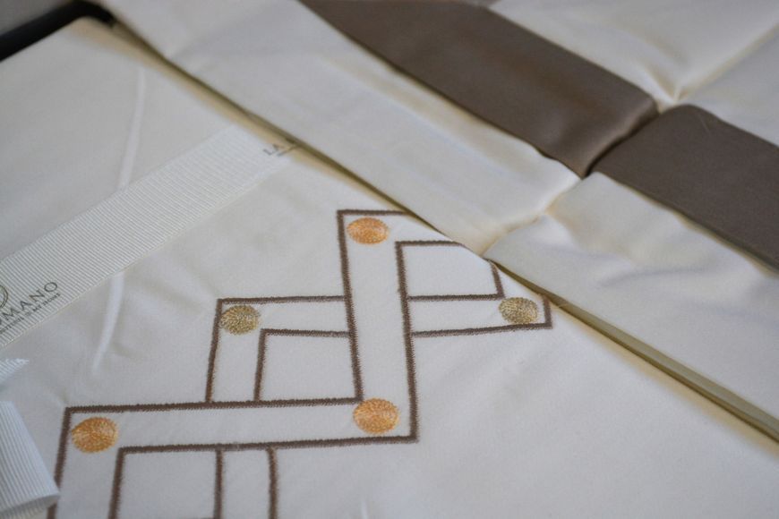 Постільна білизна євро розмір La Romano Silk Satin Merisa Rock 40782-К фото