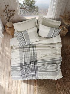 Постільна білизна Cotton Box Nordek Soren Beige полуторний 1001155 фото