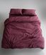 Постільна білизна Limasso Stonewashed Ranforse євро Raspberry 21435-К фото 3