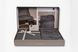 Постельное белье евро размер La Romano Premium Satin Tracy Steel Grey 41121-К фото 3