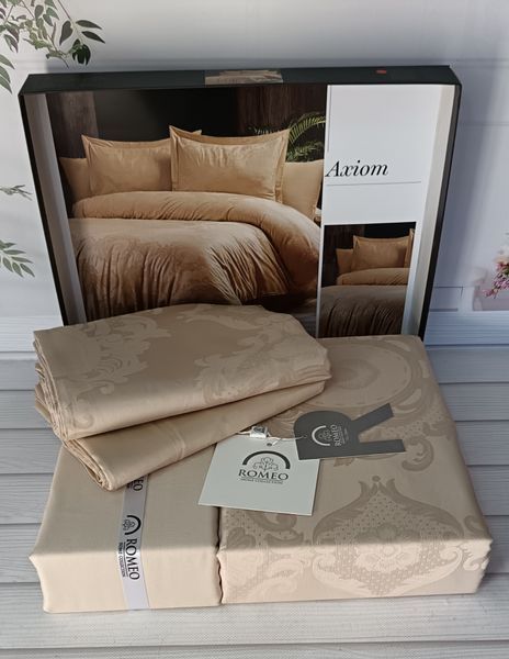 Постільна білизна Romeo Home Jacquard Satin Axiom розмір євро 60941 фото
