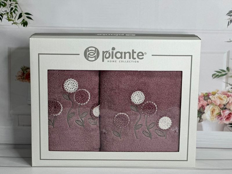 Подарунковий набір рушників Piante Home 100% Бавовна 5785 фото