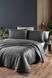 Постільна білизна First Choice Deluxe Satin євро Timeless Antracite 21194-К фото 1