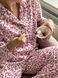 Жіноча піжама з мусліну Crocus з леопардовим принтом(сорочка+штани) S M251P фото 7