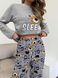 Жіноча піжама тепла COSY з начісом "Baby Leo" M KMW112XL фото 2