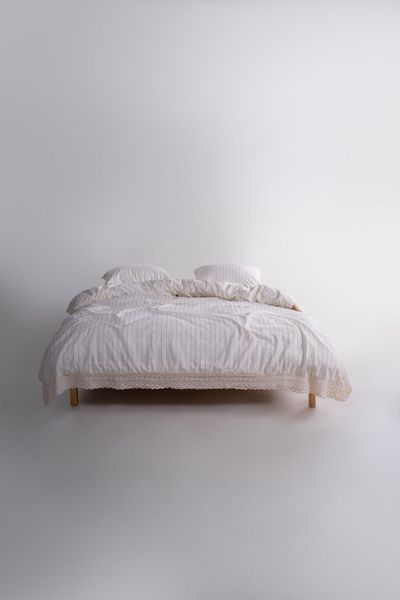 Постільна білизна Limasso Stonewashed Exclusive Ranforse полуторний Leila Laced 41436-К фото