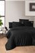 Постільна білизна First Choice Deluxe Satin євро Timeless Black 21195-К фото 1