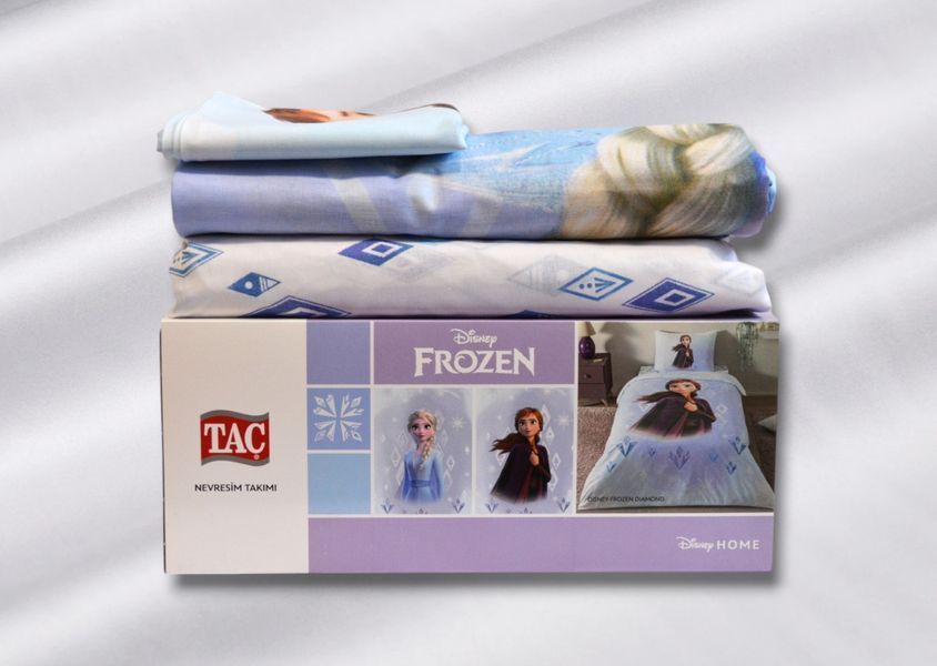 Подростковое постельное белье TAC Disney полуторное Frozen Diamond 40793-К фото