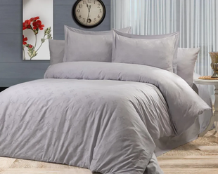 Постільна білизна Romeo Home Jacquard Satin Zenith розмір євро 60944 фото