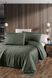 Постільна білизна First Choice Deluxe Satin євро Timeless Dark Green 21196-К фото 1
