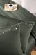 Постільна білизна First Choice Deluxe Satin євро Timeless Dark Green 21196-К фото 2