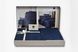 Постільна білизна сімейний розмір La Romano Premium Satin Rodel Navy Blue 41113-К фото 3