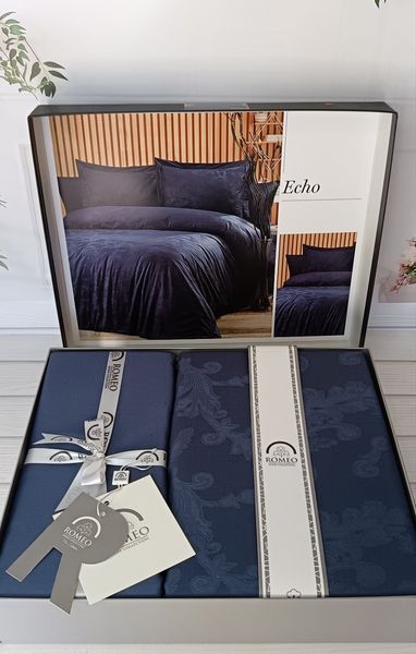 Постільна білизна Romeo Home Jacquard Satin Echo розмір євро 60945 фото