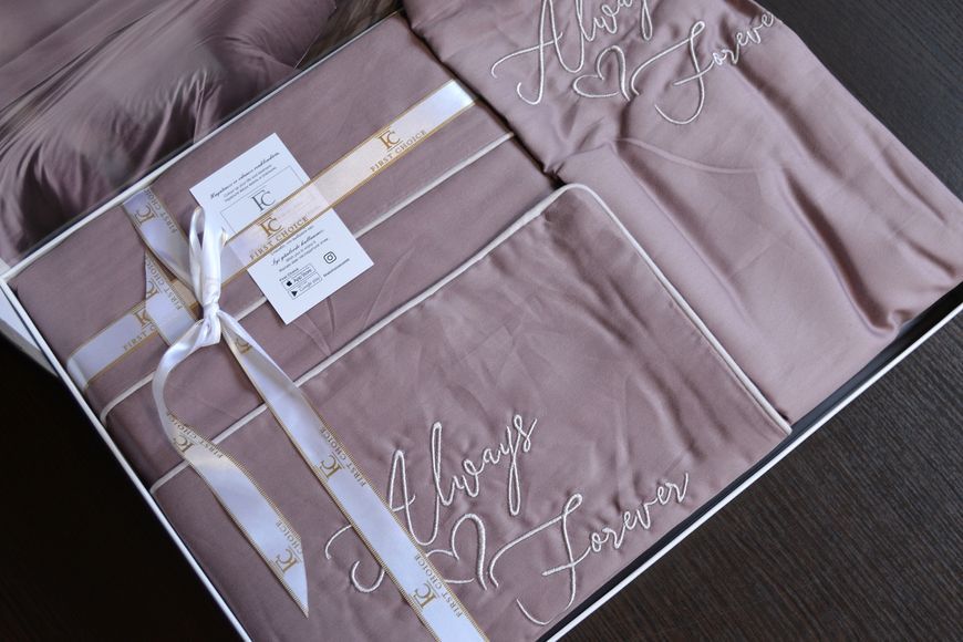 Постільна білизна First Choice Deluxe Satin євро Timeless Lilac 21197-К фото