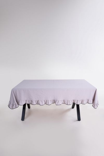 Скатерть из вареного хлопка Limasso Exclusive Esualte 160&times;220 см. Opal Grey 33228-К фото