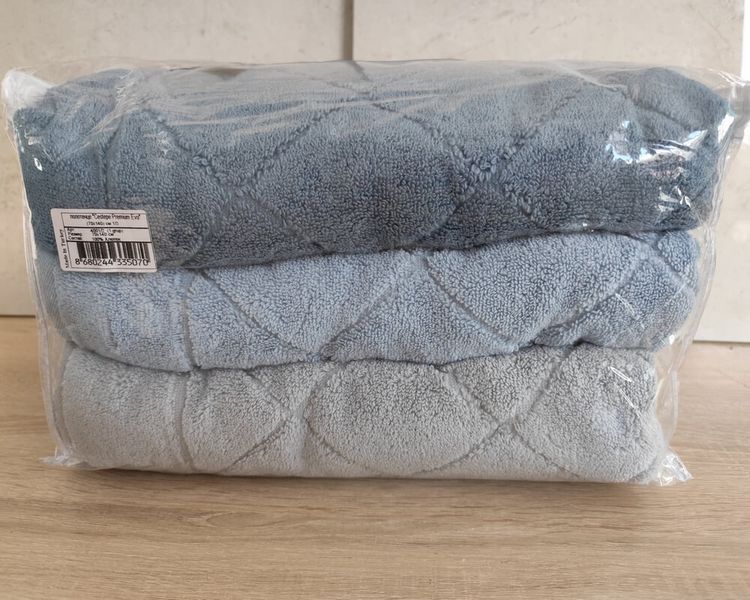 Набір махрових рушників Cestepe MicroCotton Premium 50х90 см 3 шт. 1001415 фото