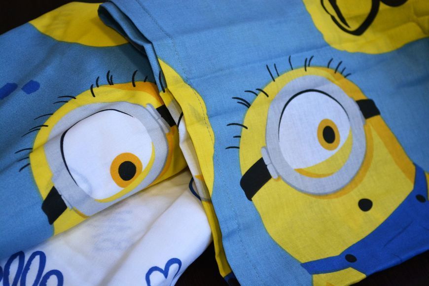 Підліткова постільна білизна TAC Disney полуторний Minions Bananas 40561-К фото