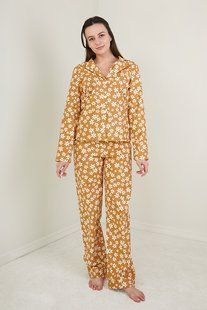 Пижамный костюм из хлопка с брюками Jenet (XS) HL0057-71-69 фото