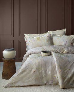 Комплект постельного белья Issimo Digital Satin Pietra евро 41643-К фото