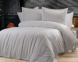 Постільна білизна Romeo Home Jacquard Satin Kinetic розмір євро 60946 фото