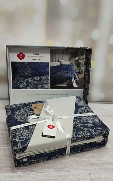 Постільна білизна Cotton Box Dual Annika ранфорс євро 1002902 фото