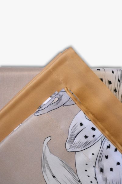 Комплект постільної білизни Issimo Digital Satin Botanist євро 40818-К фото