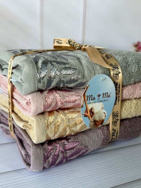 Набір бавовняних рушників 50х90см Mame vetka 4 шт 5199-vtk фото