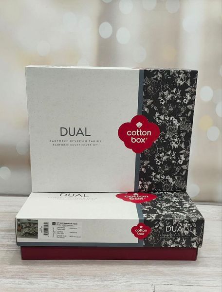 Постільна білизна Cotton Box Dual Annika ранфорс євро 1002902 фото