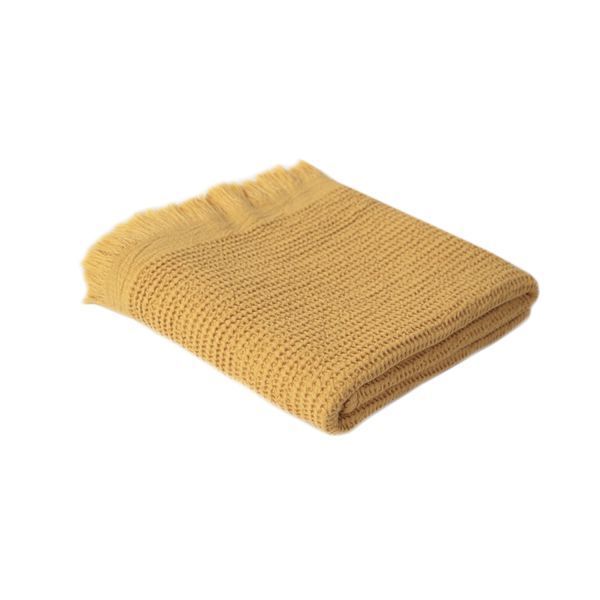 Полотенце Lotus Home - Rius mustard горчичный 50*100 svt-2000022333122 фото
