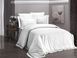 Постільна білизна First Choice Deluxe Satin євро Novel Line White 21185-1-К фото 1